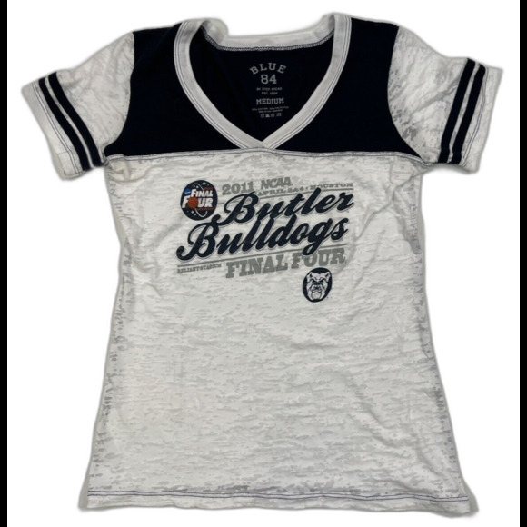 Blue 84‎ Women's 2011 Final Four Butler University Bulldogs Tee Size M - Picture 1 of 6